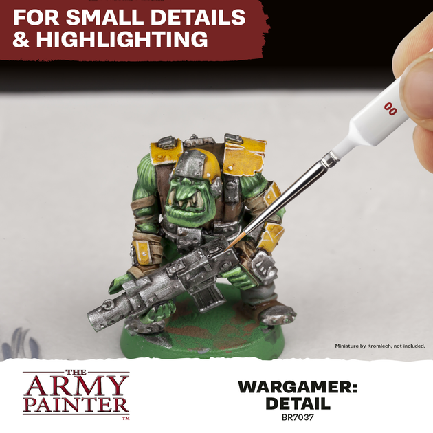 Pędzel The Army Painter Wargamer Detail Brush (5713799703704) - obraz 2