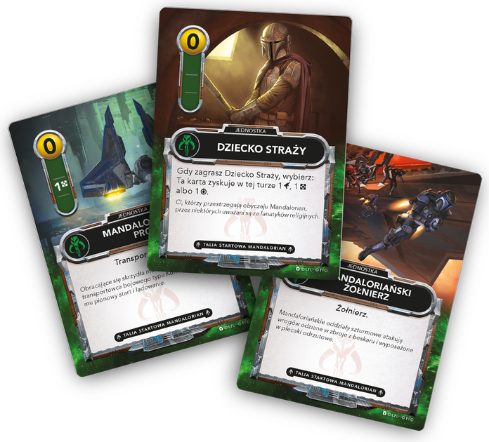 Dodatek do gry planszowej Rebel Star Wars: Gra w budowanie talii - Mandalorianie (edycja polska) (0841333135775) - obraz 2