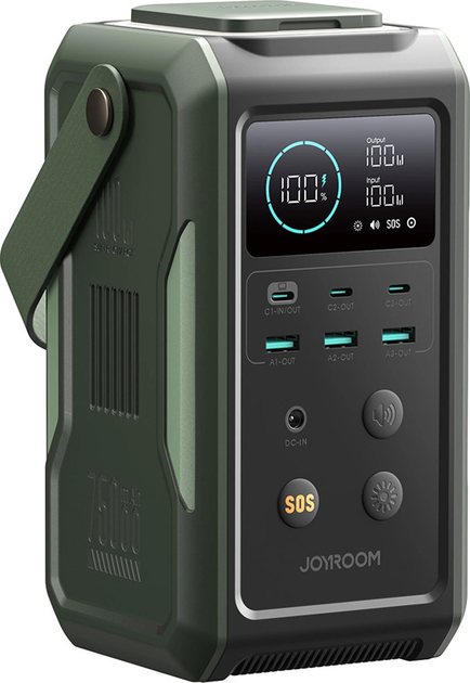 УМБ Joyroom JR-PBF10 75000 mAh 100W Green (6956116712662) - зображення 2