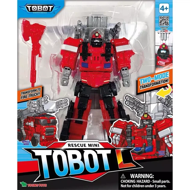 Игрушка-трансформер мини Tobot S5 Тобот L (301160) - изображение 4