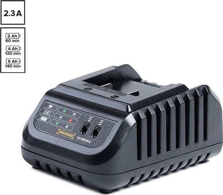 Ładowarka Grunder CH-1802E-E 18V 2.3A - obraz 2