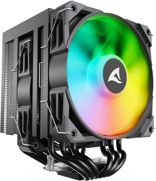 Система охолодження Sharkoon A60 RGB Black(4044951042050) - зображення 1