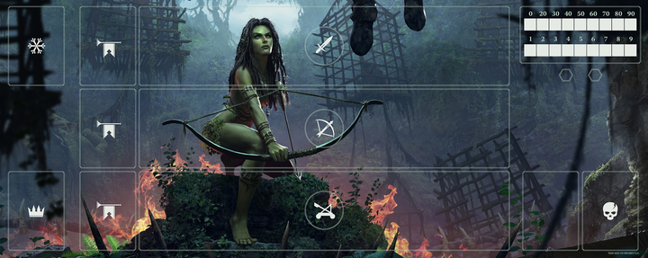 Ігровий килимок No Loading Games Гвінт: Легендарна карткова гра - Скойа'таель (612735475802) - зображення 2