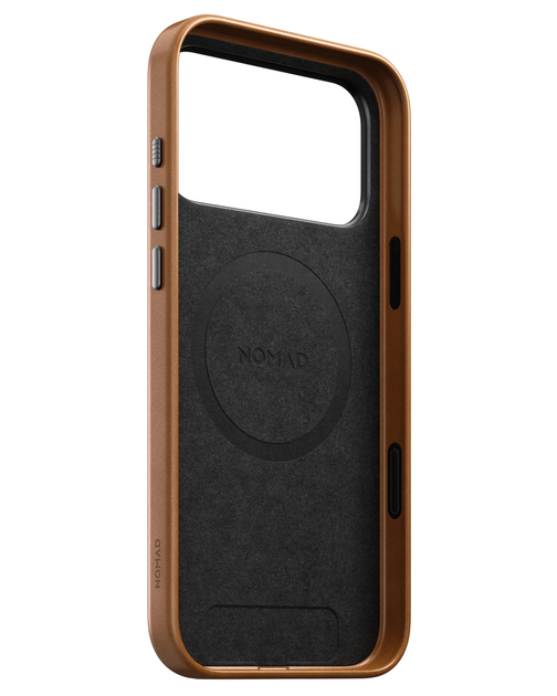 Кожаный чехол Nomad Traditional English Tan для iPhone 17 Pro - изображение 8