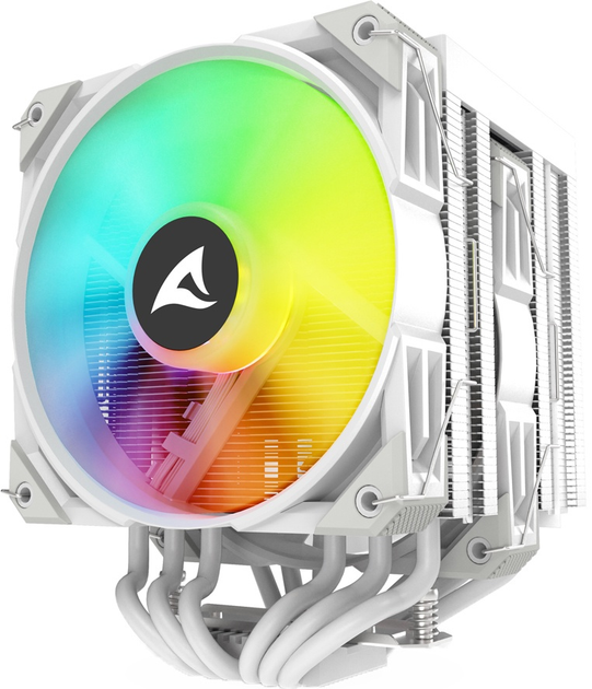 Система охолодження Sharkoon A60 RGB White(4044951042067) - зображення 3