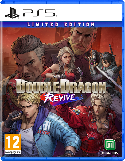 Гра PS5 Double Dragon Revive Лімітоване видання (Blu-ray диск) (3701529518706) - зображення 1