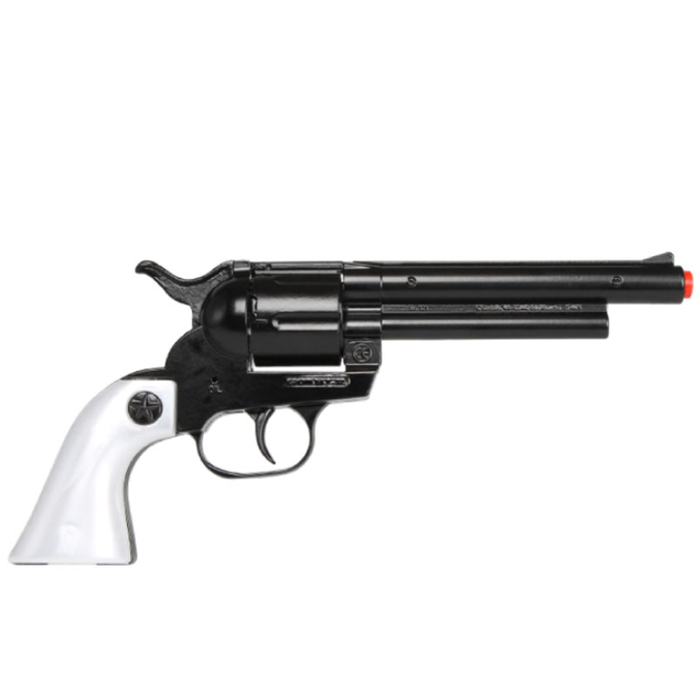 Rewolwer kowbojski metalowy Gonger 12 strzalow (121/6) (8410982012168) (955555911577706) - Outlet - obraz 2
