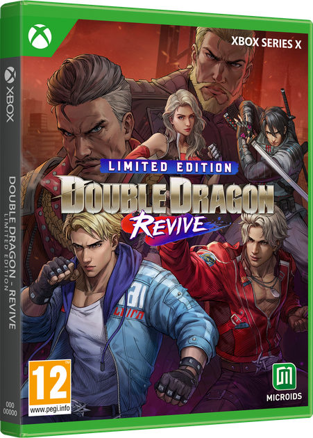 Гра XSX Double Dragon Revive Лімітоване видання (Blu-ray диск) (3701529518508) - зображення 2