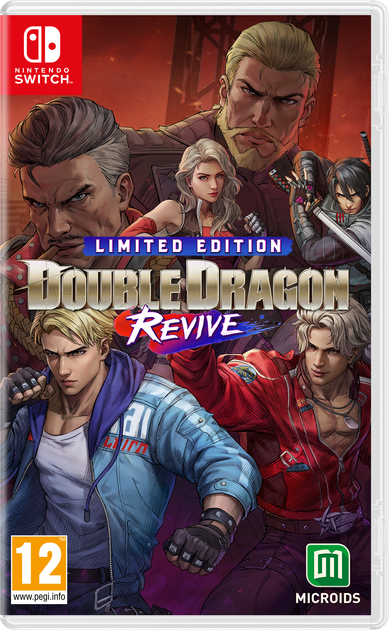 Гра Nintendo Switch Double Dragon Revive Лімітоване видання (Картридж) (3701529517334) - зображення 1