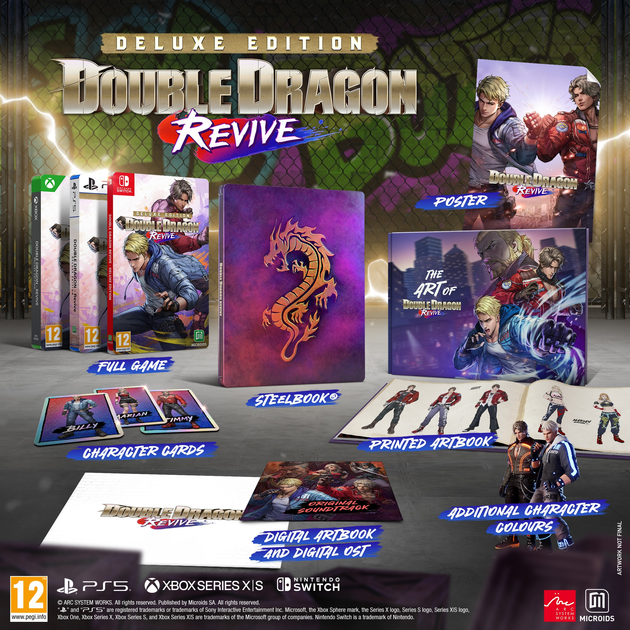 Гра PS5 Double Dragon Revive Deluxe Edition (Blu-ray диск) (3701529518454) - зображення 8