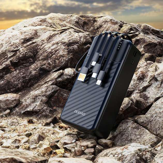 УМБ Dudao K11 Max 30000 mAh 10W Black (6977196681914) - зображення 2