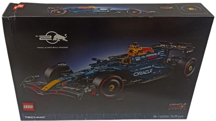 Конструктор LEGO Technic Болід F1 Oracle Red Bull Racing RB20 1639 елементів (42206) (955555912752332) - Уцінка - зображення 2