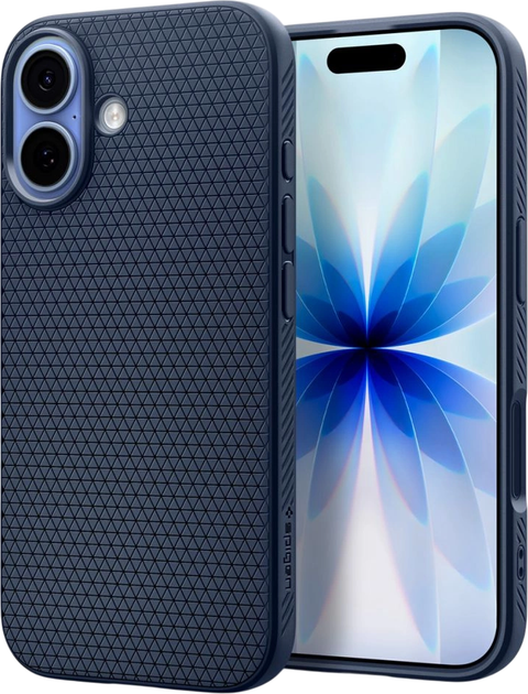 Панель Spigen Liquid Air для Apple iPhone 17 Deep Blue (8800283315028) - зображення 1