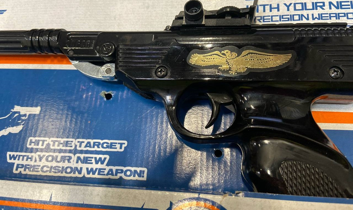 Пістолет Villa Giocattoli Super Condor Caliber 7 мм (8006812025004) (955555909293498) - Уцінка - зображення 2