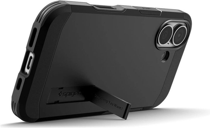 Панель Spigen Tough Armor "T" MagSafe Case для Apple iPhone 17 Black (8800283315233) - зображення 11
