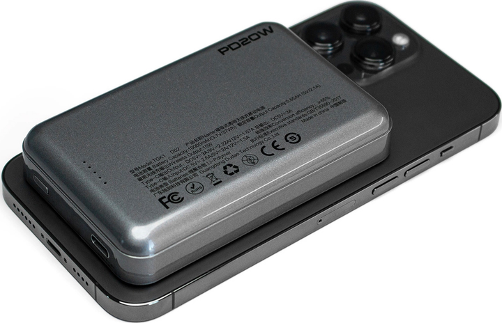 УМБ Dudao TGK1 10000 mAh 20W Black (6973687243753) - зображення 5