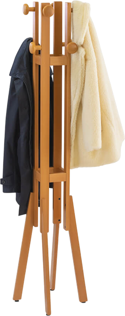 Стійка для одягу Arredamenti Alba 175 x 40 см Коричнева (ARIT-905-BR) - зображення 2
