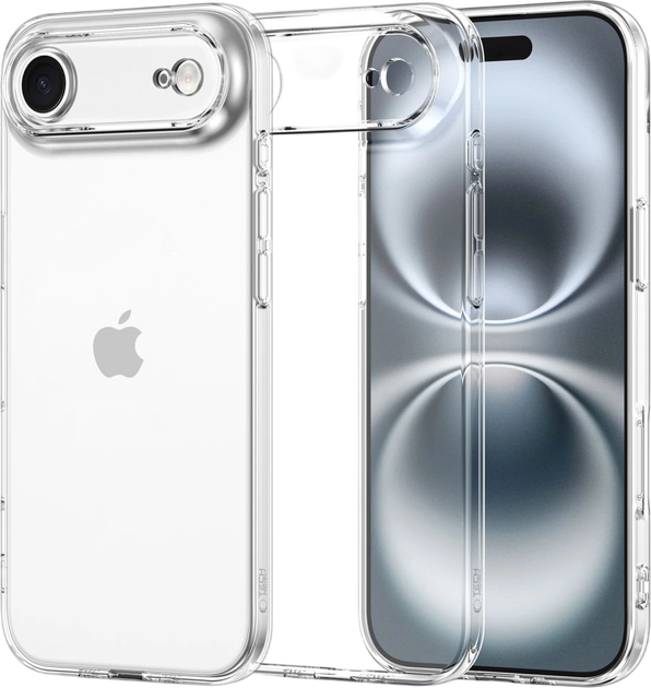 Etui plecki Tech-Protect FlexAir Case do Apple iPhone Air Clear (5906302319381) - obraz 1