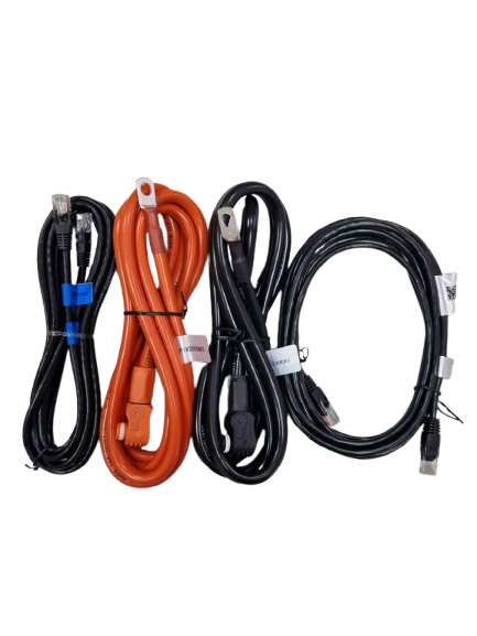Кабеля для аккумулятора с медной клеммой М8, Pylontech Cables HV External Cable Kit (2M) - изображение 3