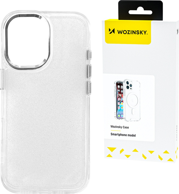Панель Wozinsky Glitter Case для Samsung Galaxy S25 Clear (5907769370373) - зображення 2