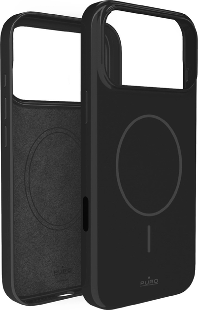 Etui plecki Puro Pulse do Apple iPhone 17 Pro Max Black (8018417528118) - obraz 1
