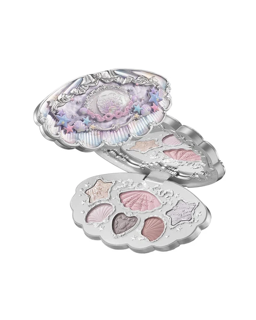Палетка тіней від Flower Knows з колекції Shell's Jewel (01