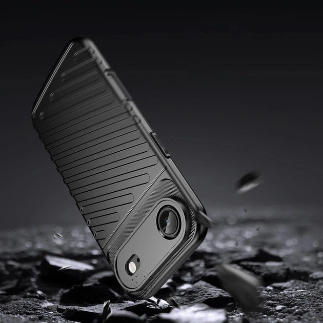 Etui plecki Hurtel Thunder Case do Apple iPhone Air Black (5907769379574) - obraz 4