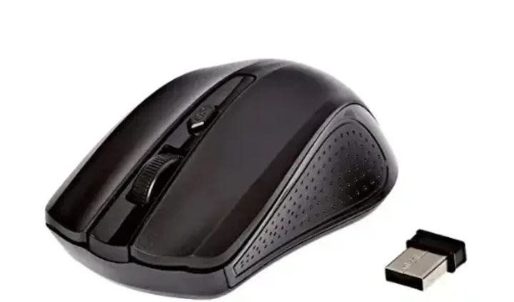 Беспроводная оптическая мышка Wireless Mouse UKC G-211 черный - изображение 2