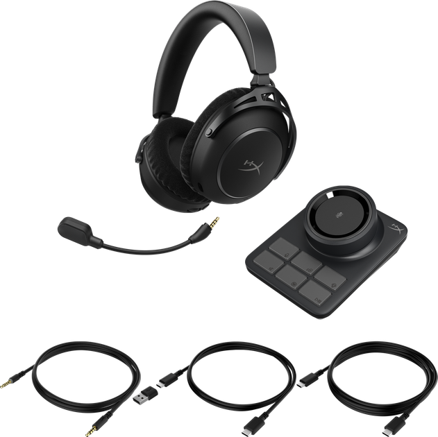 Наушники HyperX Cloud Alpha 2 Wireless Black (AJ5C7AA) купить в