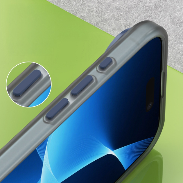Etui Hurtel Magnetic Abrasive do Apple iPhone Air Niebieski (5907769379772) - obraz 7