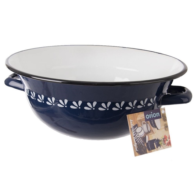Миска Orion Enamel MODROBILA 26 см 2.5 л (8592381166762) - зображення 3
