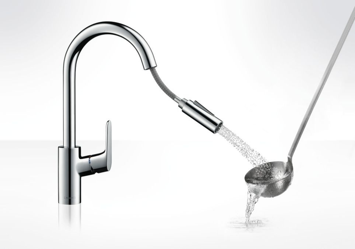 Bateria kuchenna Hansgrohe Focus 318158 - obraz 3
