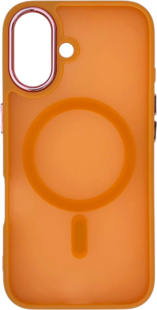 Панель Wozinsky Fashion Case MagSafe для Samsung Galaxy S25 Orange (5907769370526) - зображення 1