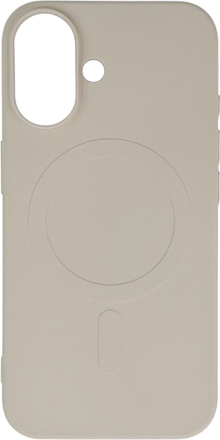 Etui Wozinsky Liquid Silicone Case MagSafe do Samsung Galaxy S25+ Beige (5907769369964) - obraz 1
