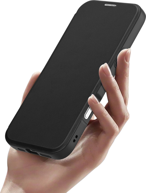 Чохол-книжка Dux Ducis Skin X Pro MagSafe для Apple iPhone 17 Pro Max Black (6971824153750) - зображення 3