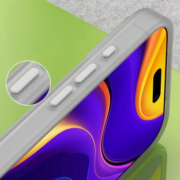 Etui Hurtel Magnetic Abrasive do Apple iPhone 17 Pro Biały (5907769379741) - obraz 8