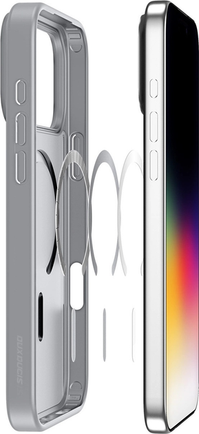 Панель Dux Ducis Yind MagSafe для Apple iPhone 17 Pro Grey (6978943380296) - зображення 4