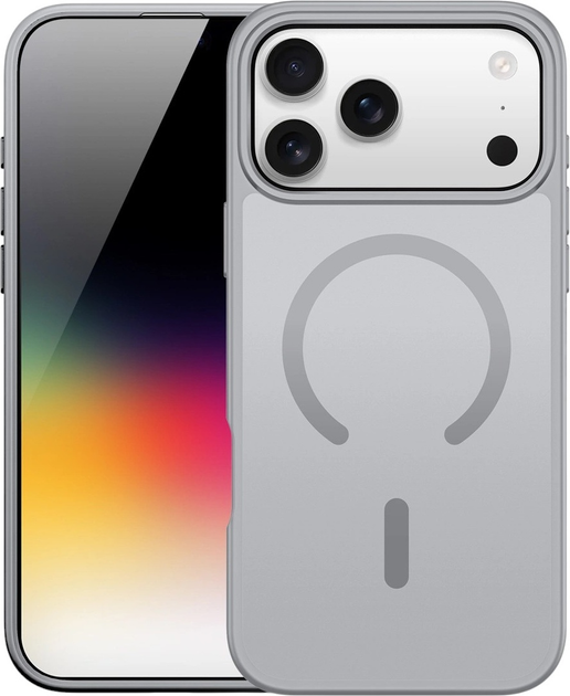 Панель Dux Ducis Yind MagSafe для Apple iPhone 17 Pro Max Grey (6978943380340) - зображення 2