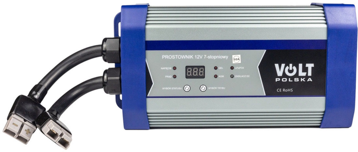 Prostownik akumulatorowy Volt Polska 12V 50A 7-stopniowy (5904100452385) - obraz 2
