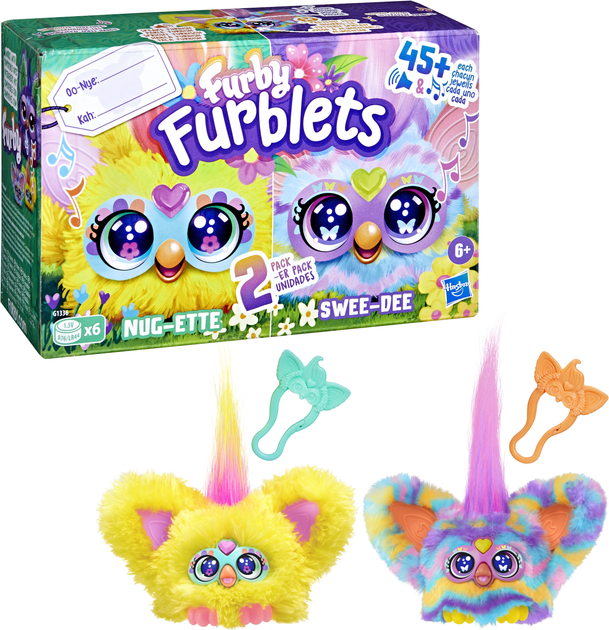 Набір іграшковий Hasbro Furby Furblets 2 шт G1336_5 (5010996291264) - зображення 4