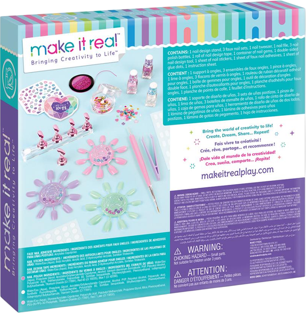 Набір для нейл-арту Make It Real Блискітки MR2469 (695929024697) - зображення 2