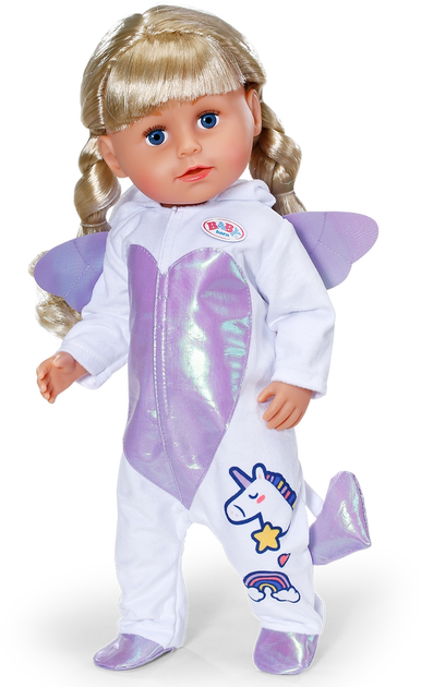 Ubranko dla lalki Baby Born Kombinezon jednorożca 43 cm 838266 (4001167838266) - obraz 2