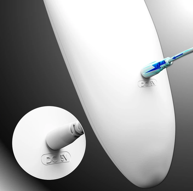 Szczoteczka do twarzy Lumineo Sonic perłowa + żel do skóry problematycznej (5904726872741) - obraz 4