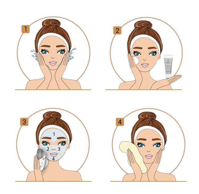 Szczoteczka do twarzy Lumineo Sonic perłowa + żel do skóry problematycznej (5904726872741) - obraz 11