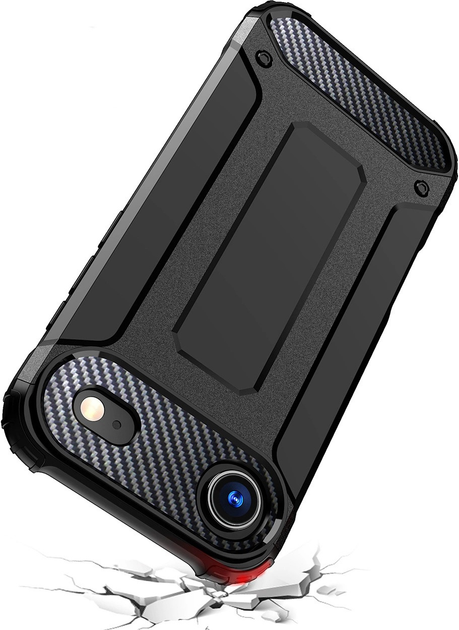 Панель Hurtel Hybrid Armor для Apple iPhone 17 Air Black (5907769379420) - зображення 8