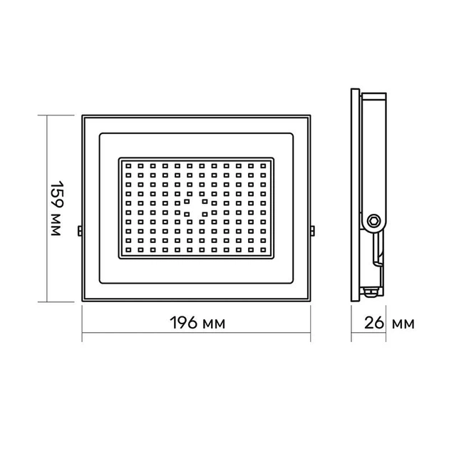 LED прожектор TITANUM TLF506 50W 6500K 24765 - Фото 5 LED прожектор TITANUM TLF506 50W 6500K 24765 - изображение 5