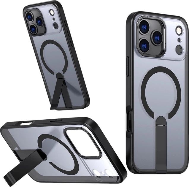 Etui Hurtel Hybrid Armor X do Apple iPhone 17 Pro Max Black (5907769379475) - obraz 2