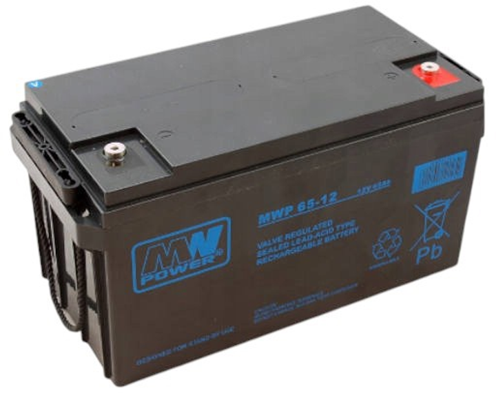 Akumulator MW Power MWP 65-12 12 V 65 Ah (5902135121269) - obraz 2