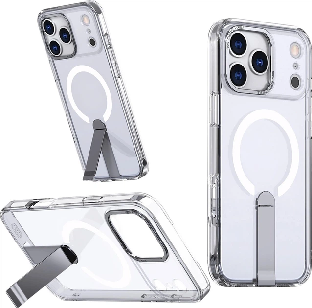 Etui Hurtel Hybrid Armor X do Apple iPhone 17 Pro Transparent (5907769379499) - obraz 2