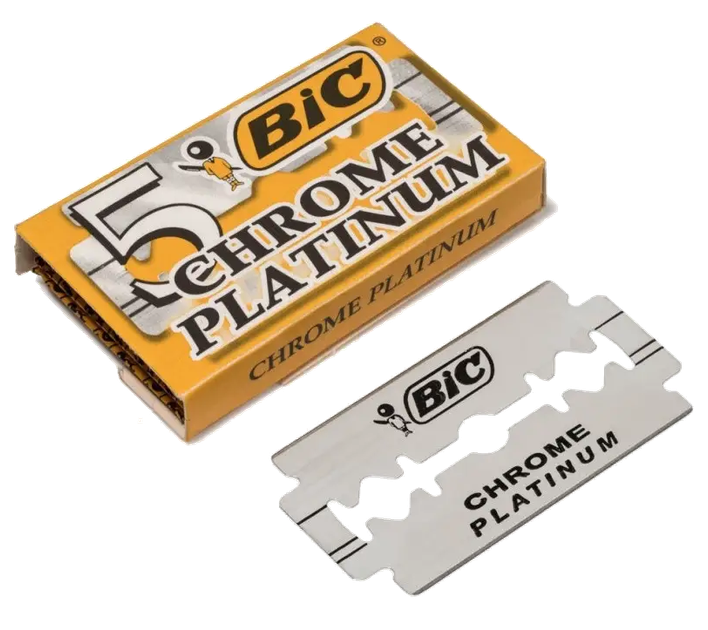 Лезо BIC Chrome Platinum 5шт - Фото 1 Лезо BIC Chrome Platinum 5шт - зображення 1